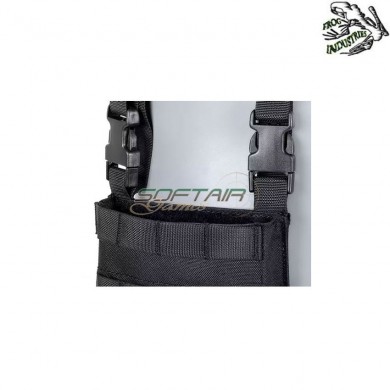 Kangaroo drop leg panel BLACK frog industries® (fi-m51613247-bk)
