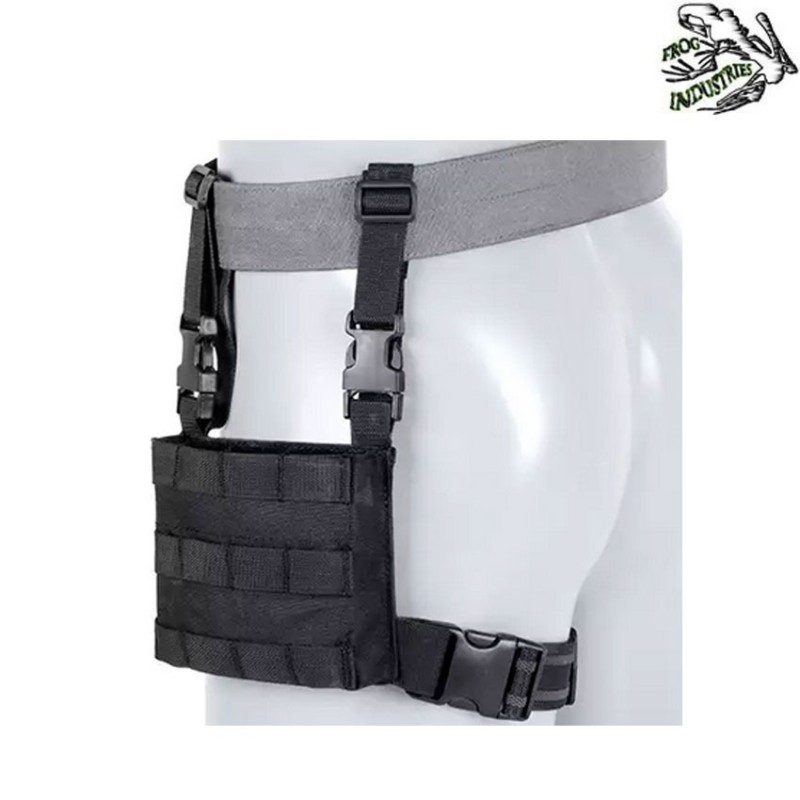 Kangaroo drop leg panel BLACK frog industries® (fi-m51613247-bk)