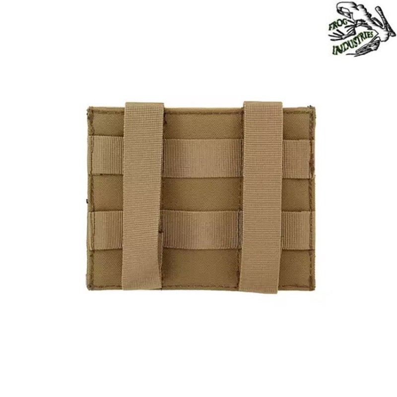 Tasca Caricatori Pistola tripla Elastica COYOTE Frog Industries® (fi-m51613045-tan)