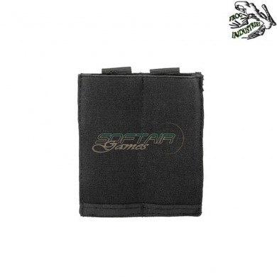 Tasca Caricatori Pistola doppia Elastica NERA Frog Industries® (fi-m51613044-bk)