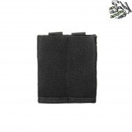 Tasca Caricatori Pistola doppia Elastica NERA Frog Industries® (fi-m51613044-bk)
