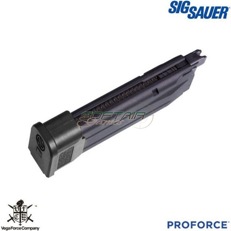CO2 magazine 21bb BLACK for p320 M17 vfc sig sauer (air-31063)