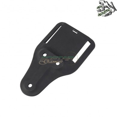 Tactical holster SHORT BLACK adapter base frog industries® (fi-wo-gb55b)