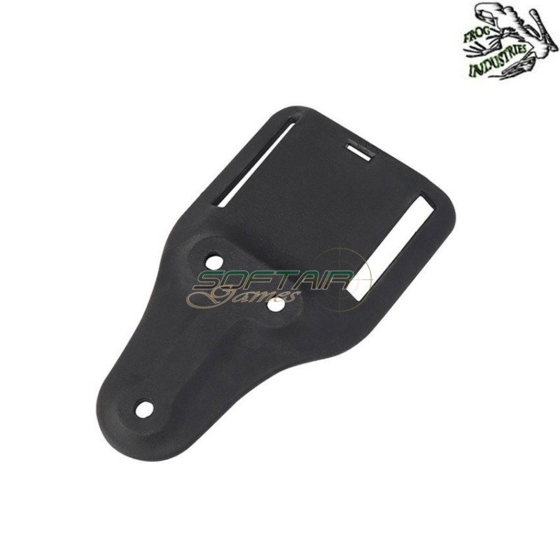 Tactical holster SHORT BLACK adapter base frog industries® (fi-wo-gb55b)
