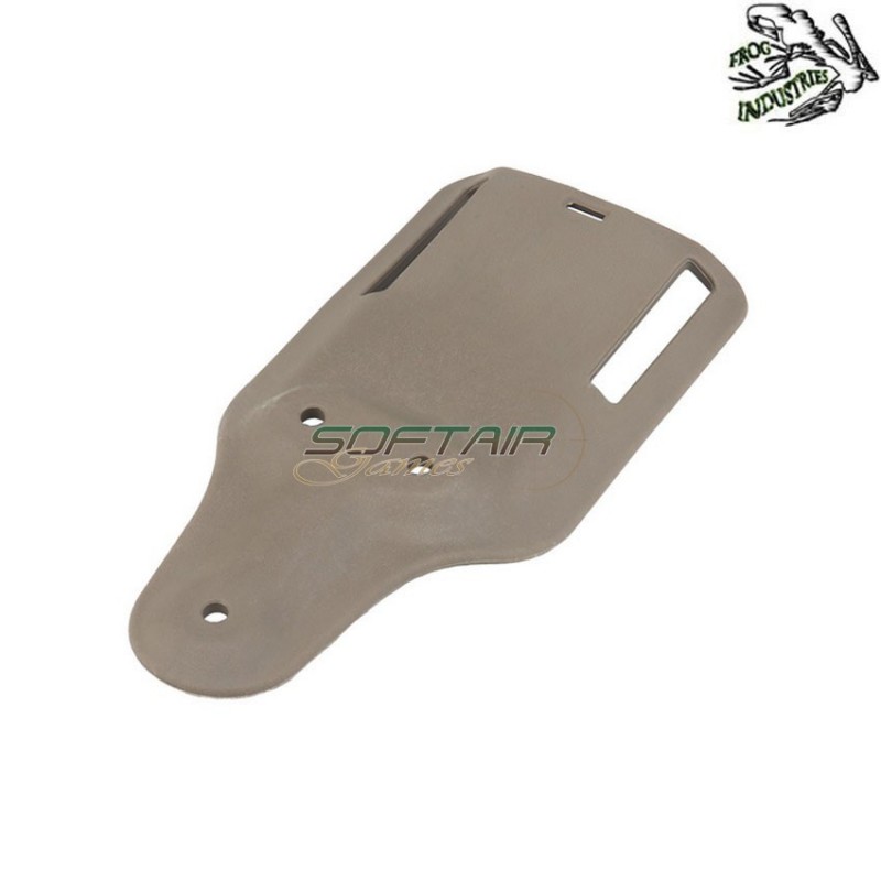 Tactical holster LONG TAN adapter base frog industries® (fi-wo-gb56t)
