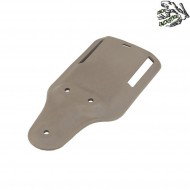 Tactical holster LONG TAN adapter base frog industries® (fi-wo-gb56t)