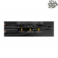 Tactical holster BLACK adjustable adapter base frog industries® (fi-wo-gb60b)