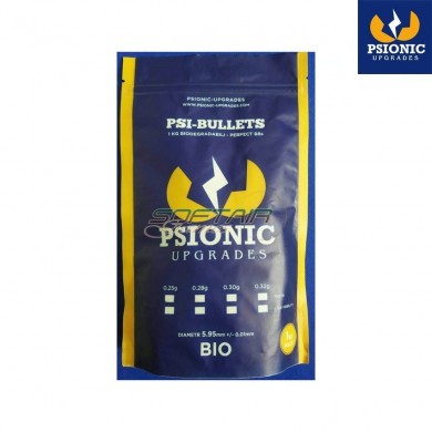 Busta pallini 1kg. 0.25gr. VERDE BIO psionic (pb-0.25-g-bio)
