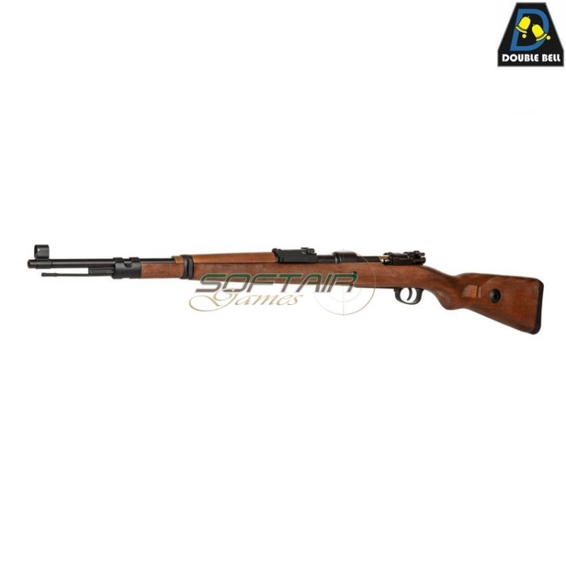 Gas rifle wwii kar98k shell ejecting REAL WOOD double bell (db-000685)