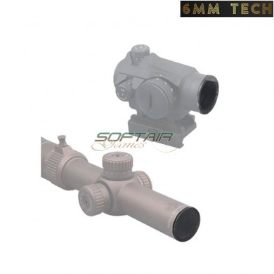 Set 3 pezzi BB scudo diametro 30mm per ottica/dot 6MM TECH (6mmt-39)