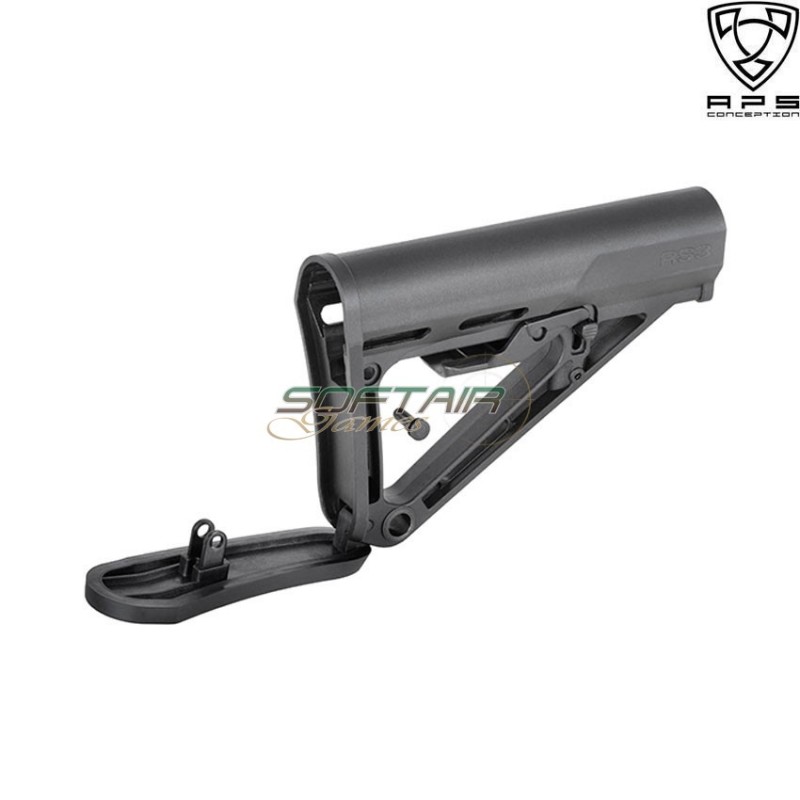 Calcio RS3 NERO per m4 aps (aps-ee104)