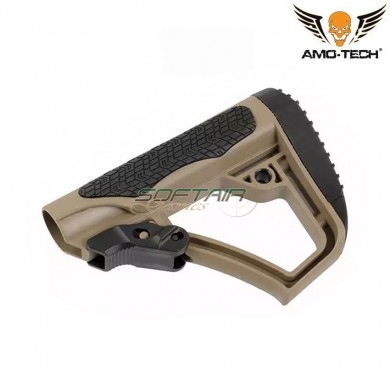 Calcio DD Style DARK EARTH per m4/m16 amo-tech® (amt-hm0374s-de)