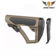 Calcio DD Style DARK EARTH per m4/m16 amo-tech® (amt-hm0374s-de)