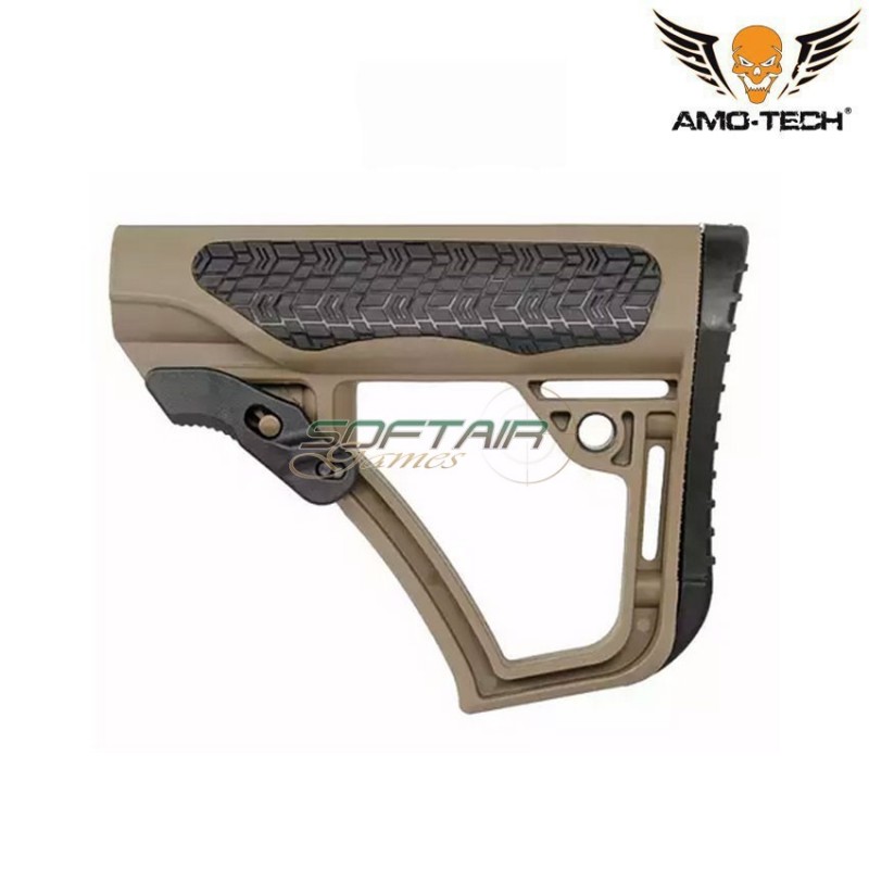 Calcio DD Style DARK EARTH per m4/m16 amo-tech® (amt-hm0374s-de)