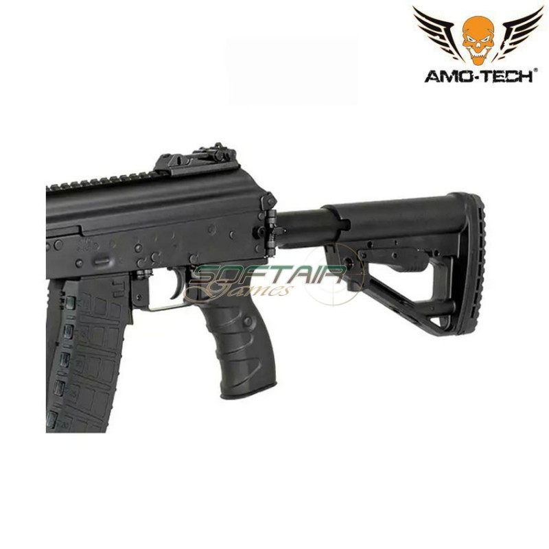 Stock RUSSIAN style black aeg AK12/AKM/AK74 amo-tech® (amt-stk-007)