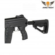 Calcio RUSSIAN style nero aeg AK12/AKM/AK74 amo-tech® (amt-stk-007)