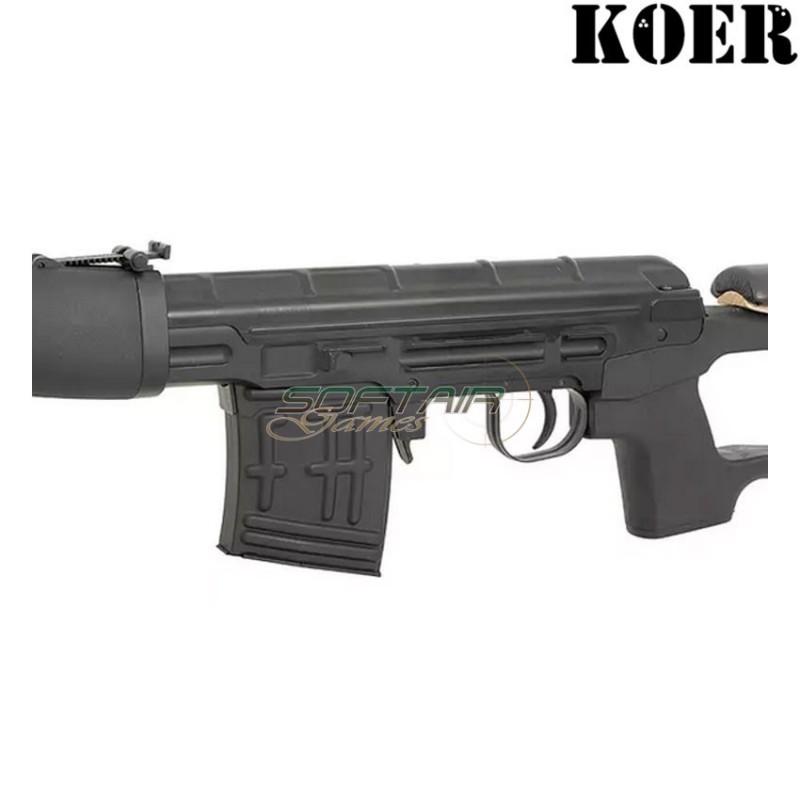 Spring rifle sniper SVD dragunov BLACK koer (kr-fb3345)