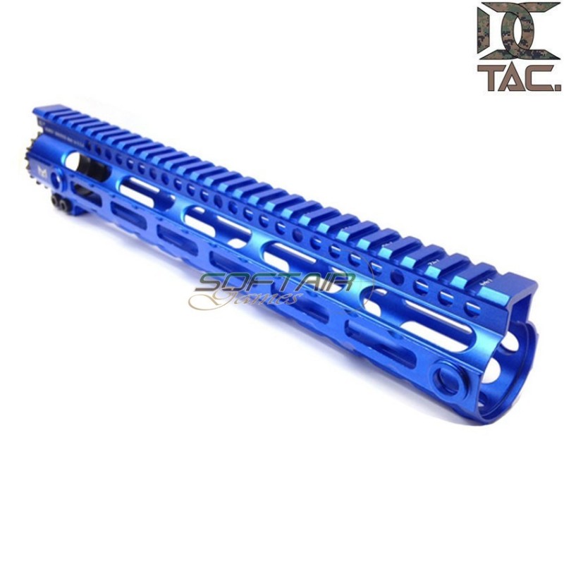 Handguard LC G3 midwest style BLUE 12 pollici per aeg/gbb d.c. tactical (dctac-35-bl-LC-12)