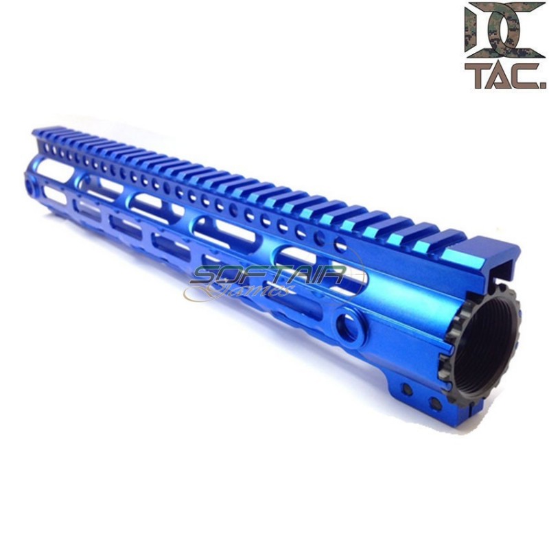 Handguard LC G3 midwest style BLUE 12 pollici per aeg/gbb d.c. tactical (dctac-35-bl-LC-12)