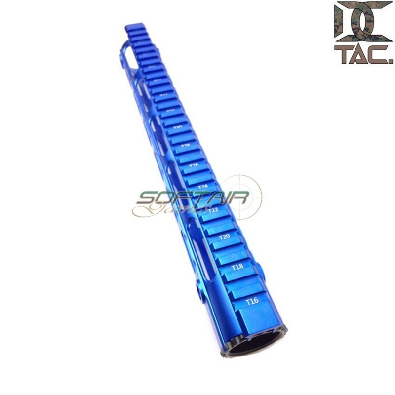 Handguard LC G3 midwest style BLUE 12 inches for aeg/gbb d.c. tactical (dctac-35-bl-LC-12)
