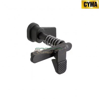 Ambidextrous magazine catch plus AEG BLACK for m4/m16 cyma (cm-fbp1783)