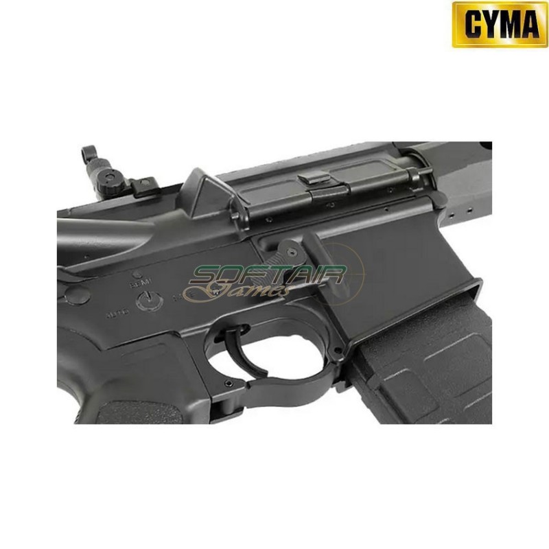 Sgancio caricatore AEG ambidestro plus NERO per m4/m16 cyma (cm-fbp1783)