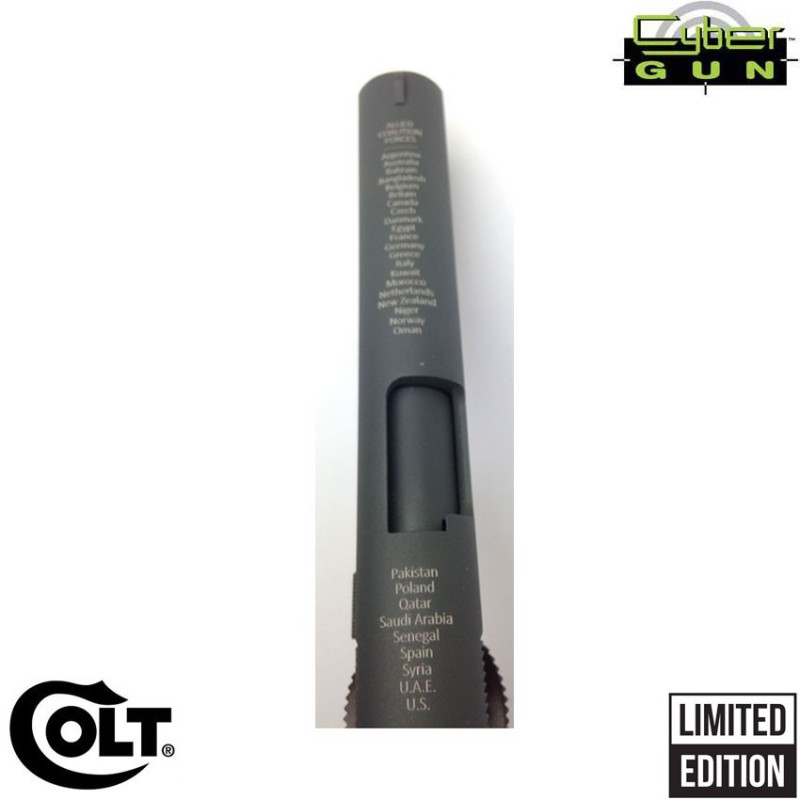 CO2 pistol colt 1911 limited edition "THE GULF WAR" cybergun (180500)