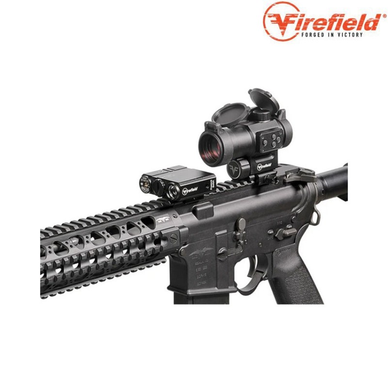 Charge ar black combo red laser & torcia firefield (ff-ff25008)