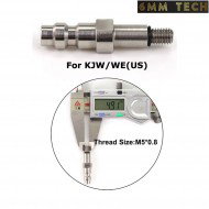 Adattatore valvola HPA per caricatori KJW/WE 6MM TECH (6mmt-42-kjw/we)