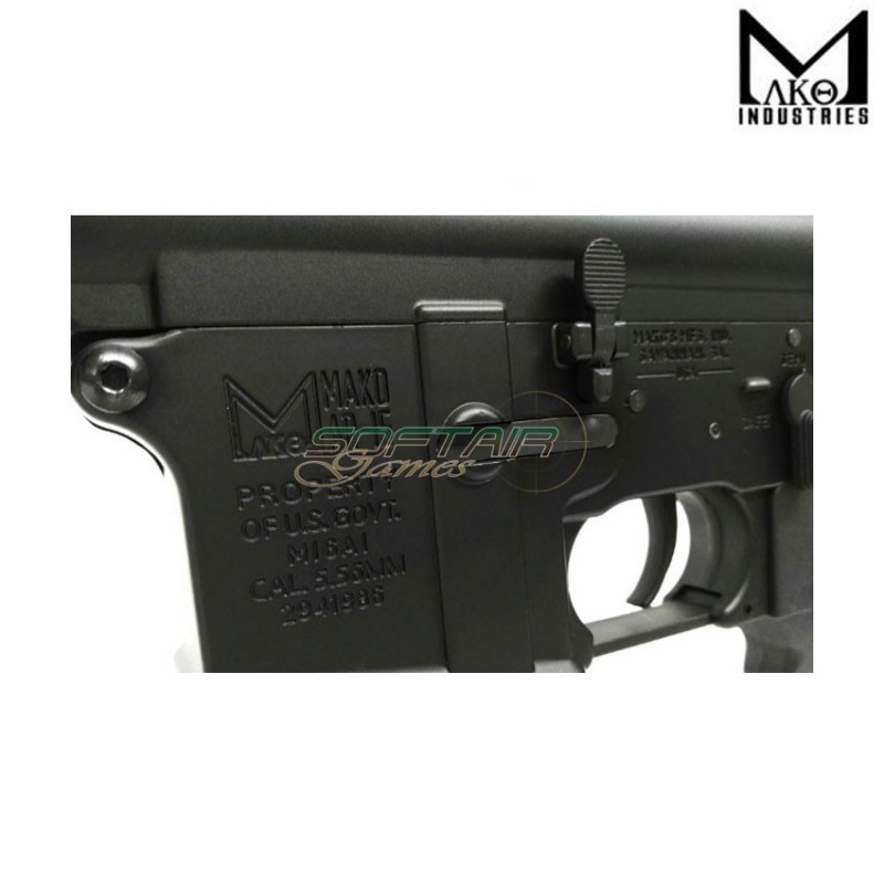 Electric Rifle Gen.2 M4 Sopmod Type Black Mako Industries (mo-sopmod)