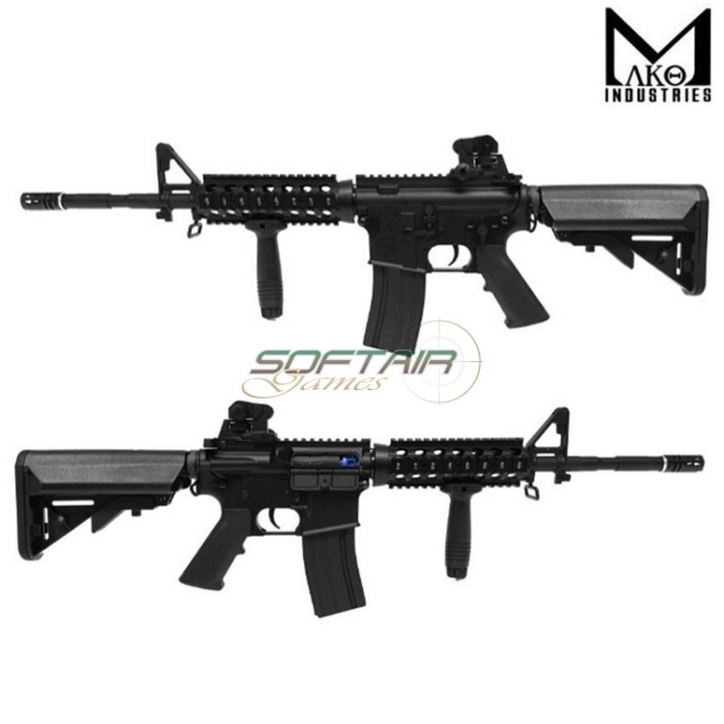 Electric Rifle Gen.2 M4 Sopmod Type Black Mako Industries (mo-sopmod)