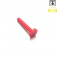 Tappo ROSSO per pistola bc3d (bc3d-07-rd)