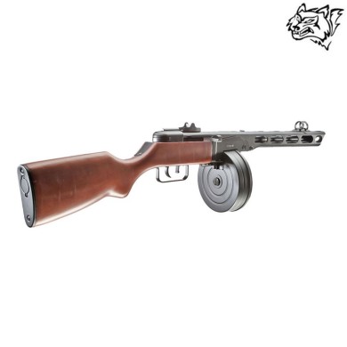 Electric Rifle Ppsh Ebb Aeg Blowback REAL WOOD Snow Wolf (sw-swolf012)