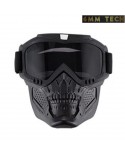 Speedsoft TERROR style BLACK mask BLACK lens 6MM TECH (6mmt-43-bk)
