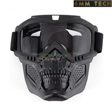 Speedsoft TERROR style NERA mask CLEAR lens 6MM TECH (6mmt-43-cl)
