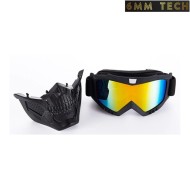 Speedsoft TERROR style NERA mask CLEAR lens 6MM TECH (6mmt-43-cl)