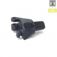 Adattatore tubo calcio NERO per kriss vector bc3d (bc3d-09-bk)