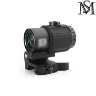 Magnifier G43 TYPE 3X black milsim series (ms-119-bk)
