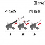 Electric Rifle sa-c23 Assault Replica mk urg cqb style Black Core™ Specna Arms® (spe-01-030738/034192)