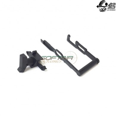 Selector plate with safety lever for M14 jing gong (jg-9422)