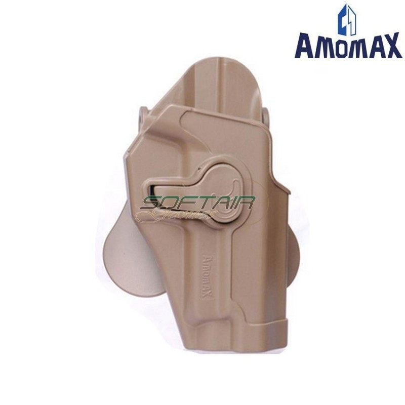 Rigid holster DARK EARTH for pistol we/kjw/tm P226 amomax (am-27393)