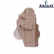 Fondina rigida DARK EARTH per pistola we/kjw/tm P226 amomax (am-27393)