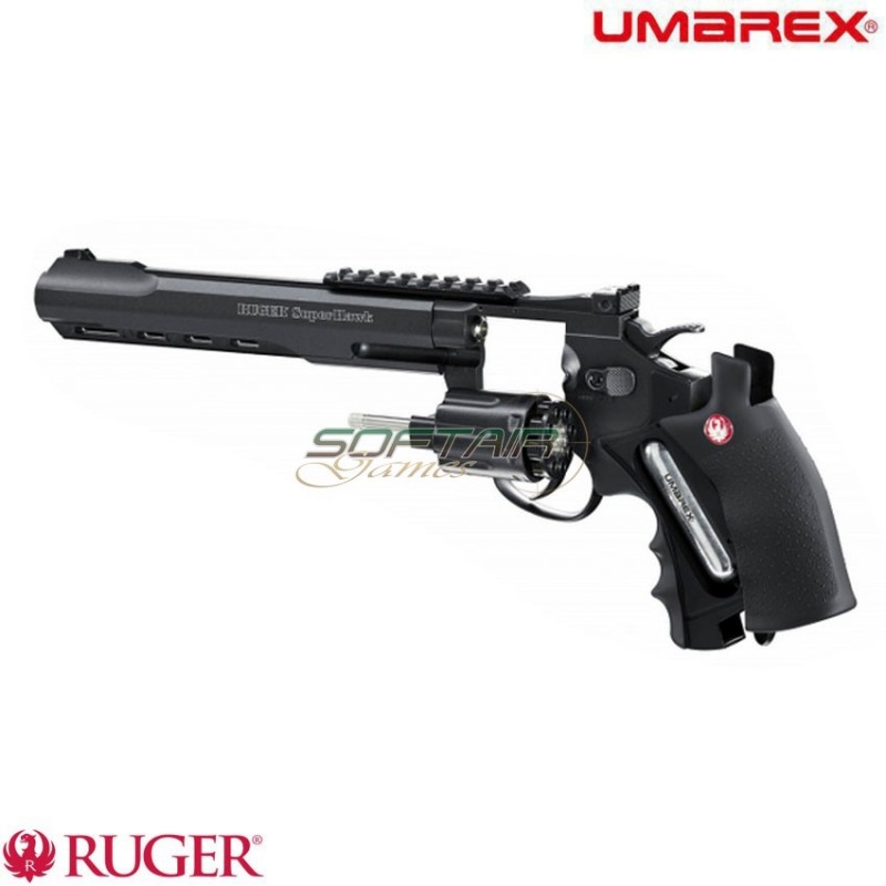 Revolver RUGER a CO2 superhawk full metal NERA 8" UMAREX (um-3750)