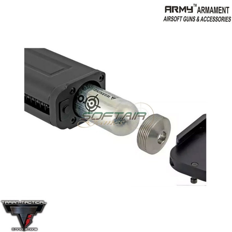 Caricatore CO2 28bb black per pistola 2011 john wick 3 combat master tti army™ armament® (arm-499488)