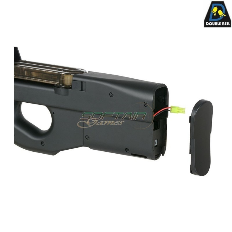 Fucile elettrico P90 rail tr NERO double bell (db-810)