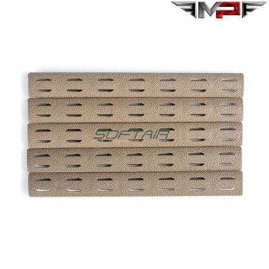 Rail panel kit 5 pieces BCM style KEYMOD DARK EARTH mp (mp02016-de)