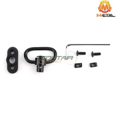 QD sling mount BLACK for LC and keymod rail system metal® (me04019-bk)