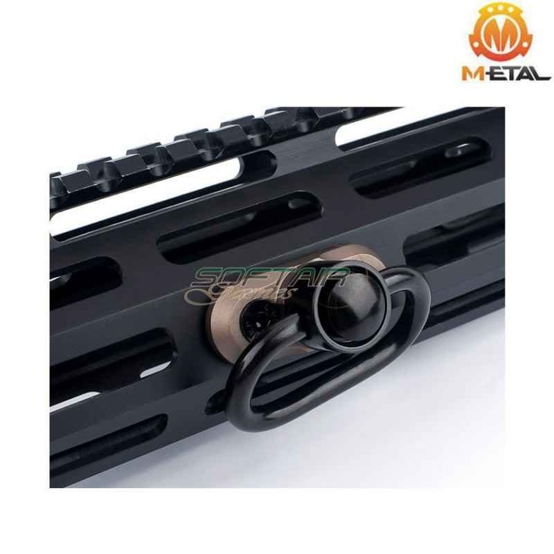 QD sling mount DARK EARTH per LC e keymod rail system metal® (me04019-de)