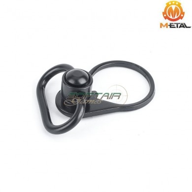 Tactical GBB sling adapter BLACK with quick detach release metal® (me04041-bk)