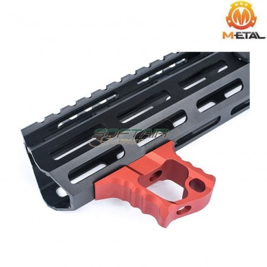 TD halo AR-15 hand stop RED for keyMod & LC metal® (me06086-red)